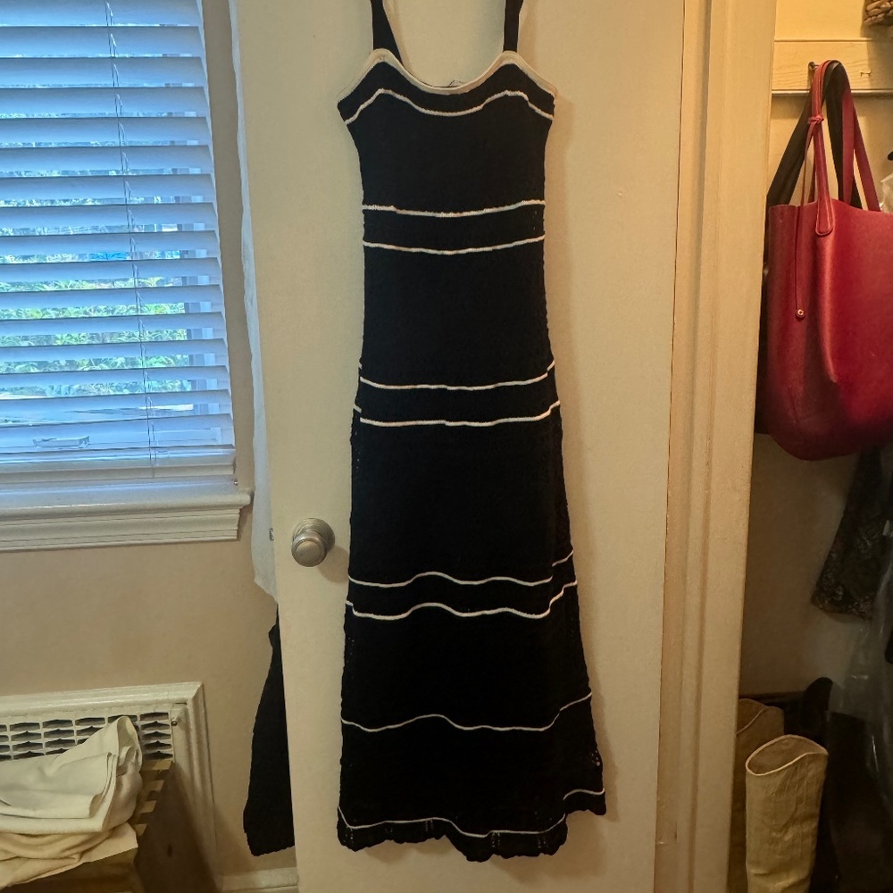 Women's Crochet-Style Maxi Dress